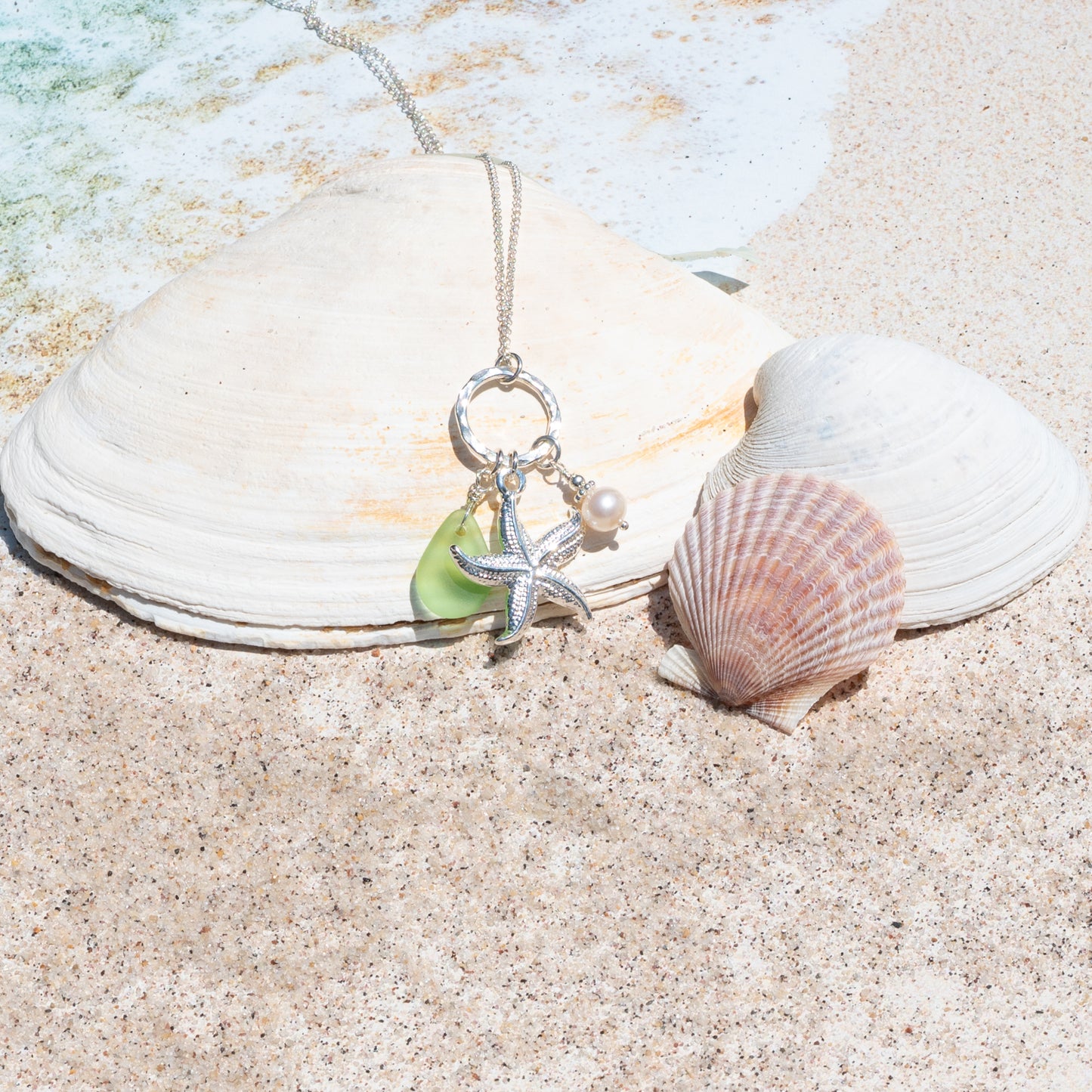 Sterling Silver Starfish Necklace