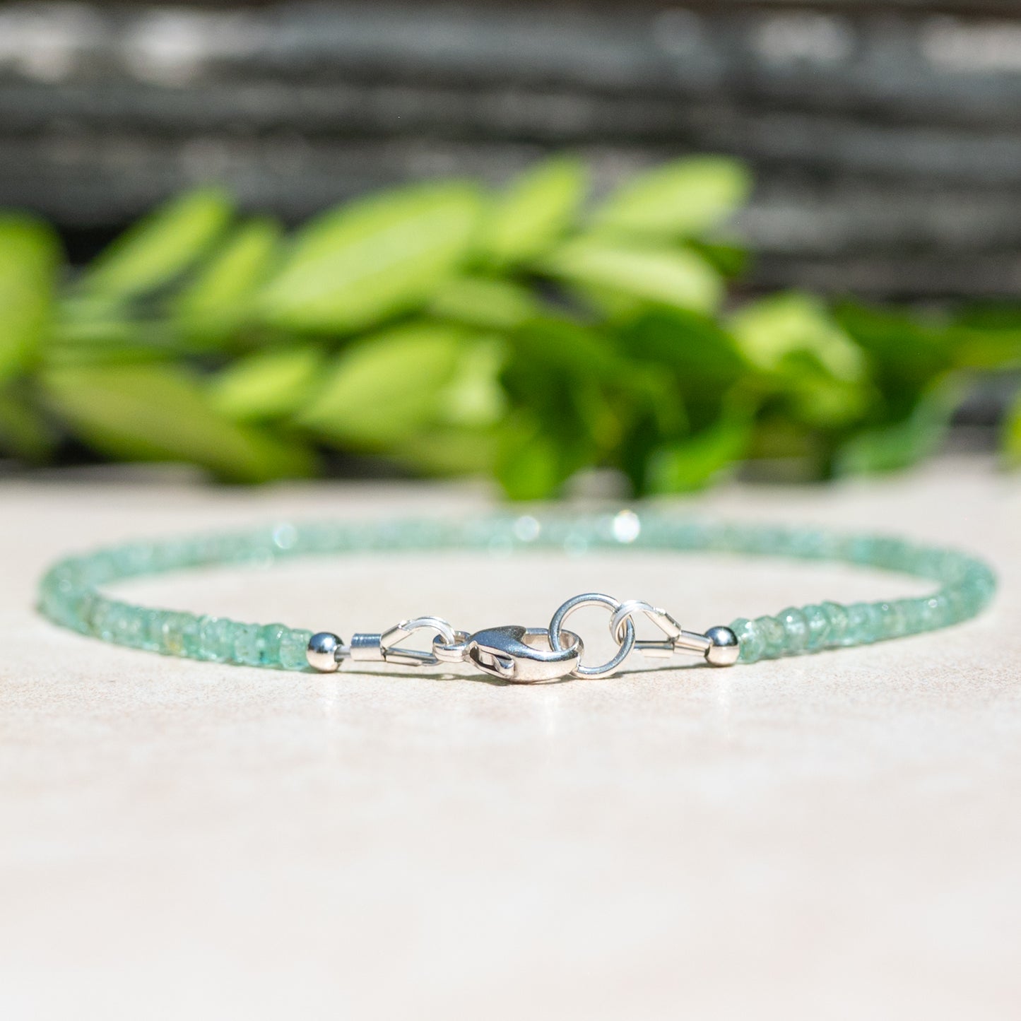 Zambian Emerald Gemstone Bracelet