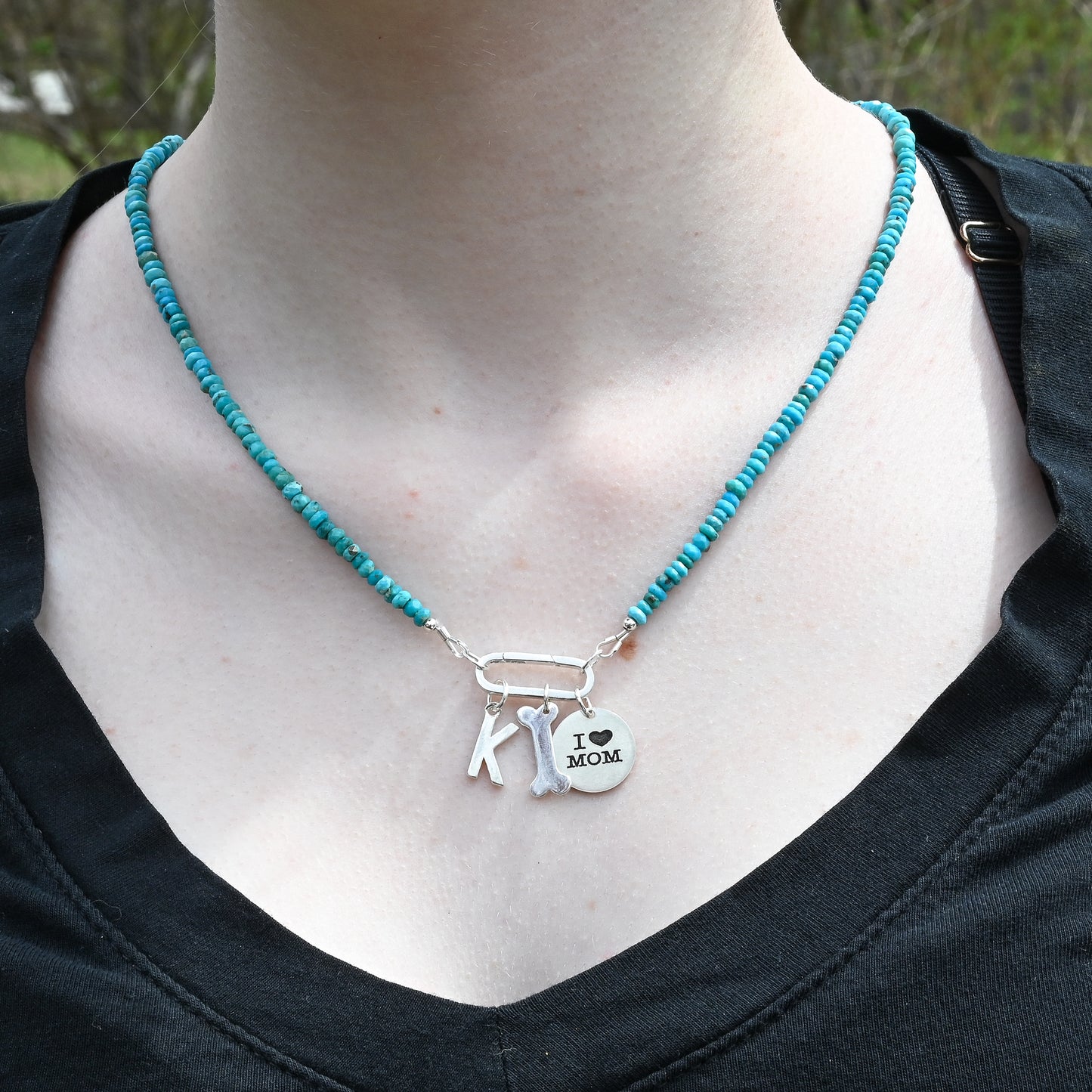 Design Your Own Custom Gemstone Charm Necklace