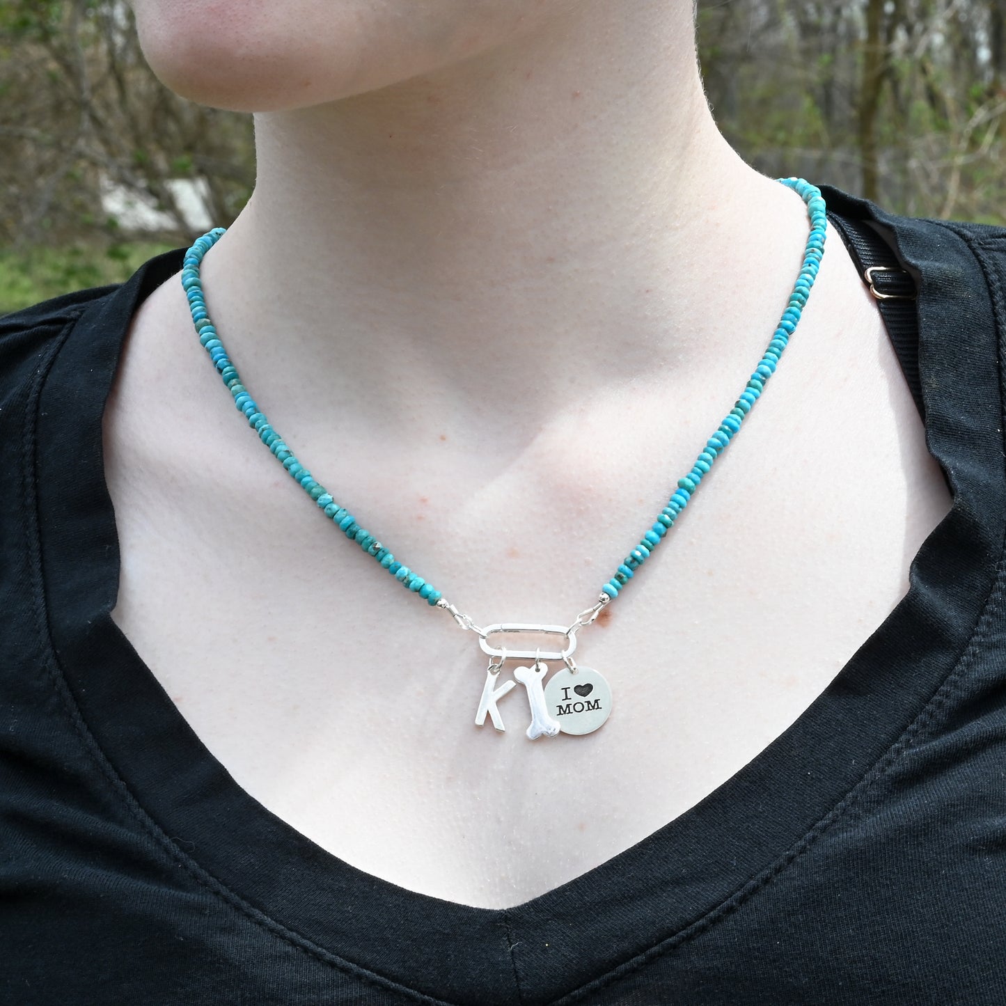 Arizona Turquoise Beaded Necklace