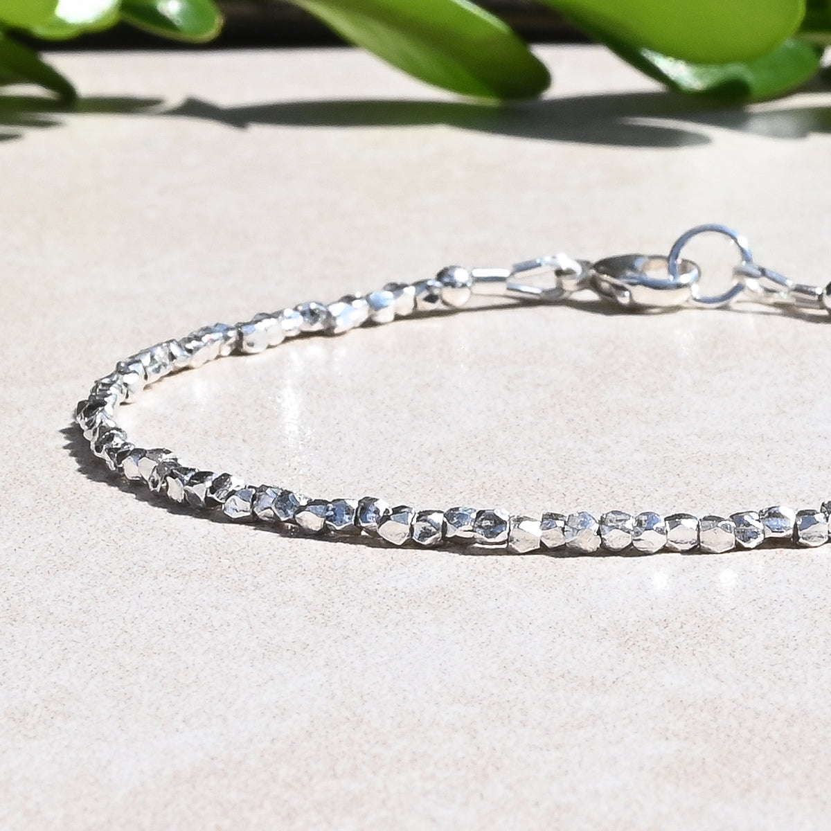 Karen Hill Tribe Silver Beaded Bracelet