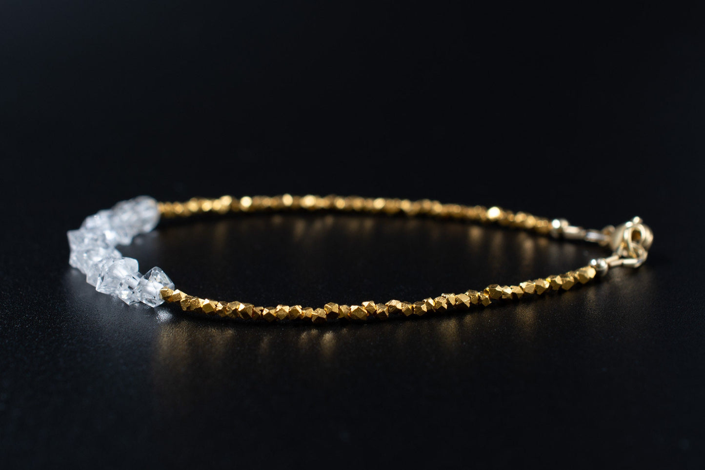 Herkimer Diamond Gemstone Bracelet
