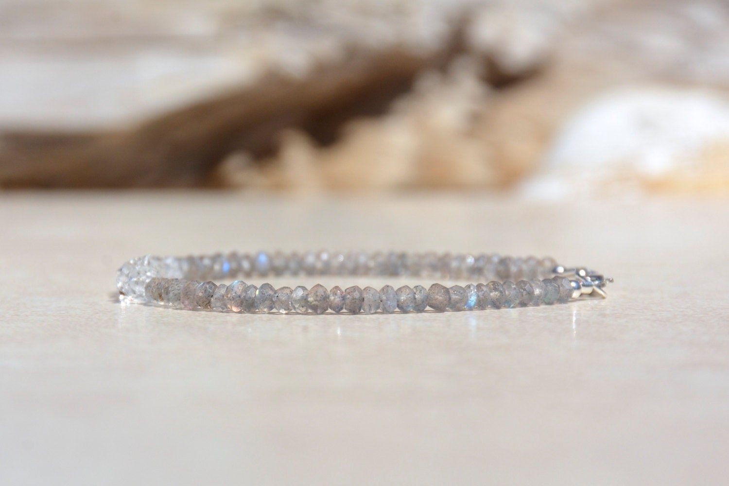 Herkimer Diamond Gemstone Bracelet