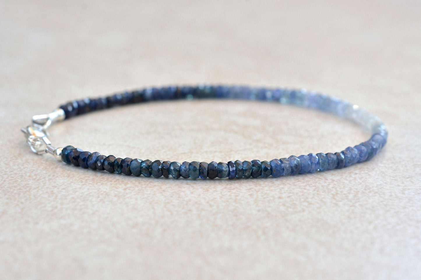 Ombre - Shaded Sapphire Bracelet | September's Birthstone