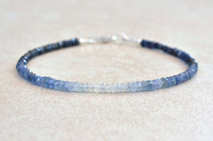 Ombre - Shaded Sapphire Bracelet | September's Birthstone