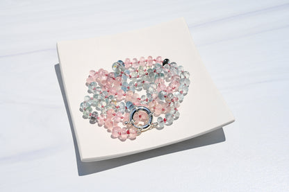 Hand Knotted Aquamarine Necklace