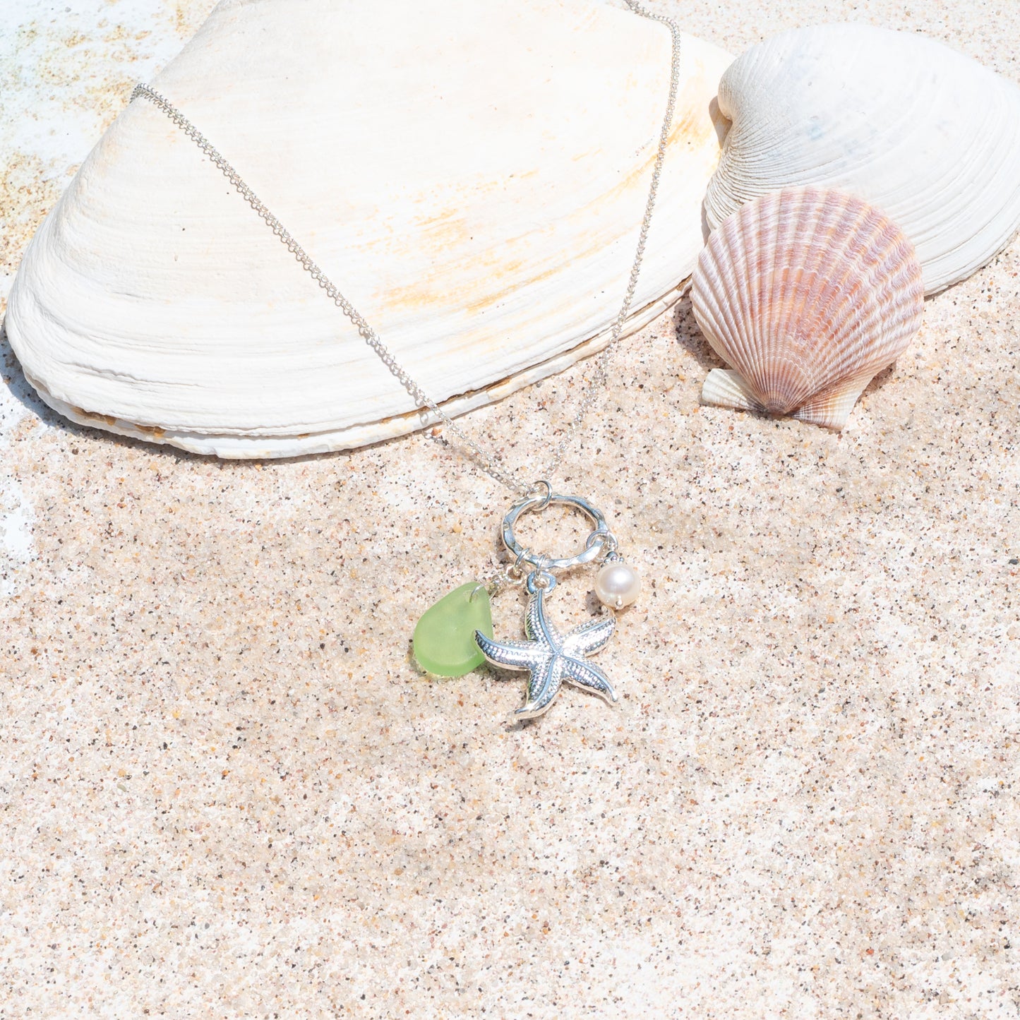 Sterling Silver Starfish Necklace