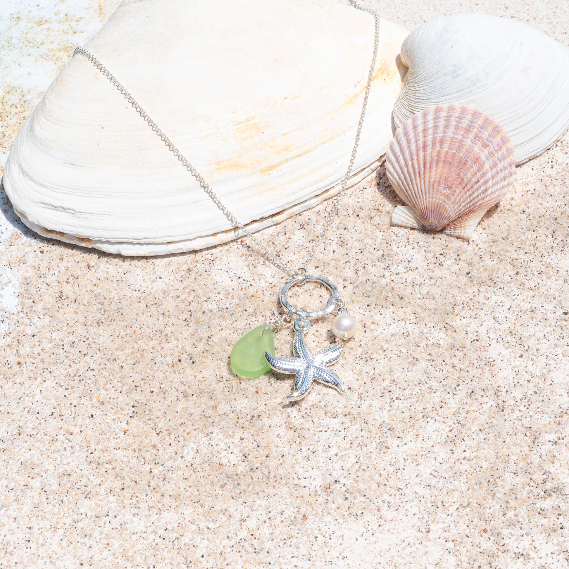 Sterling Silver Starfish Necklace