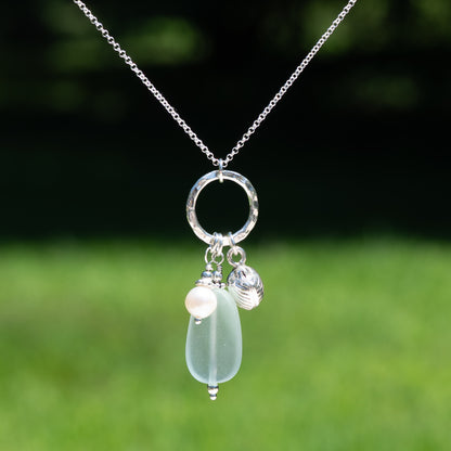 Sterling Silver Seashell Necklace