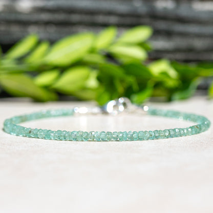 Zambian Emerald Gemstone Bracelet