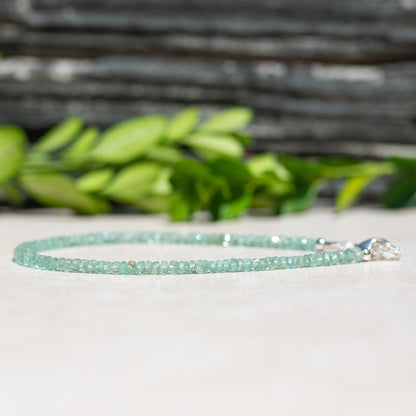 Zambian Emerald Gemstone Bracelet