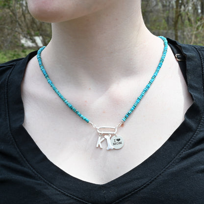 Arizona Turquoise Beaded Necklace