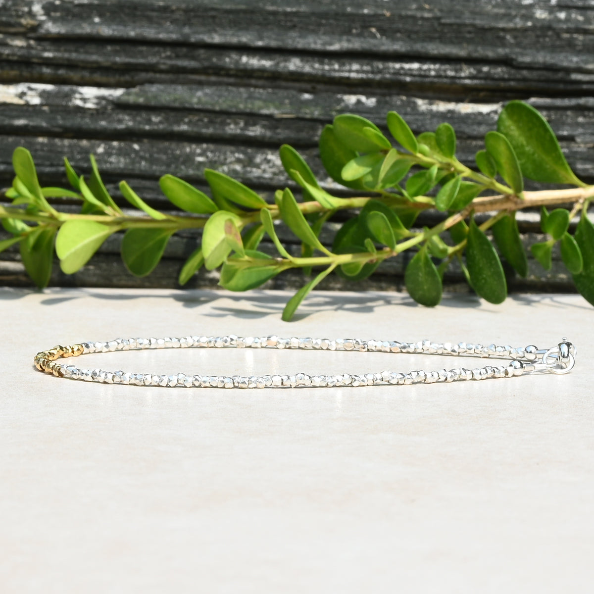 Karen Hill Tribe Silver & Gold Vermeil Bracelet