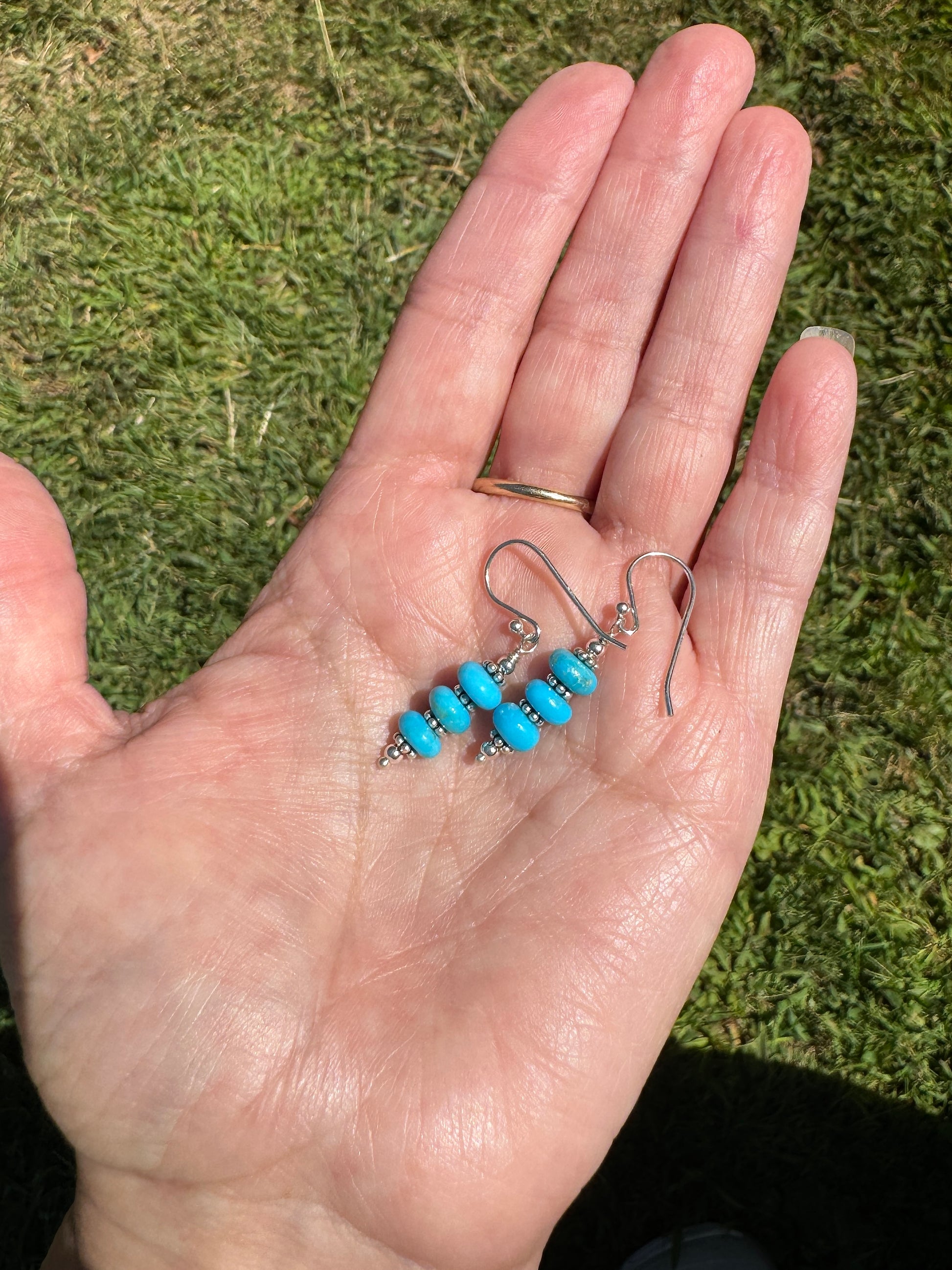 Kingman Turquoise Earrings