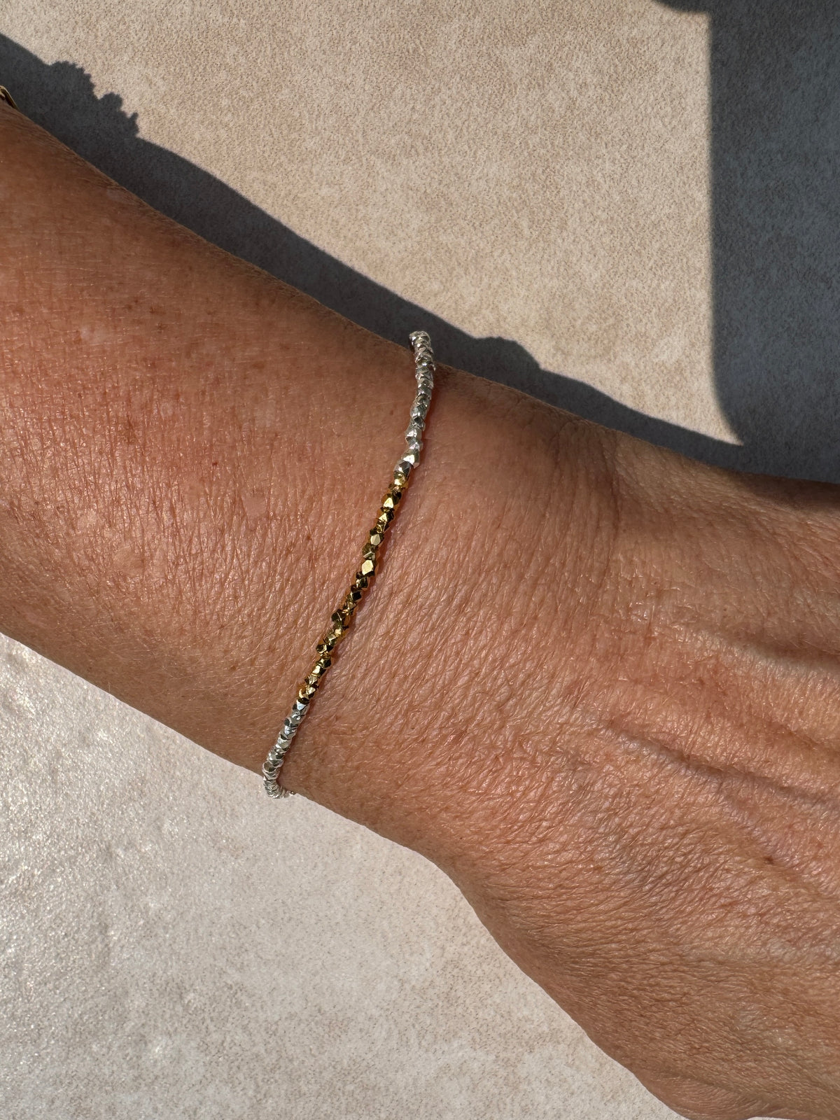 Karen Hill Tribe Silver & Gold Vermeil Bracelet