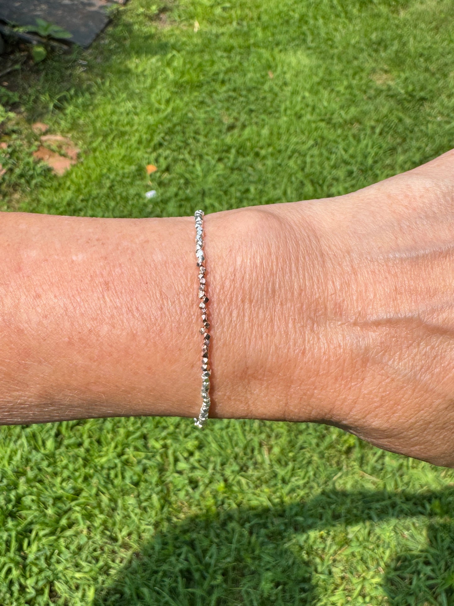 Karen Hill Tribe Silver & Rose Gold Vermeil Bracelet