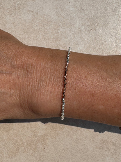 Karen Hill Tribe Silver & Rose Gold Vermeil Bracelet
