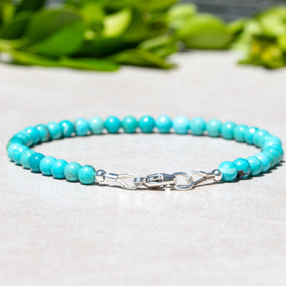 Kingman Turquoise Beaded Bracelet