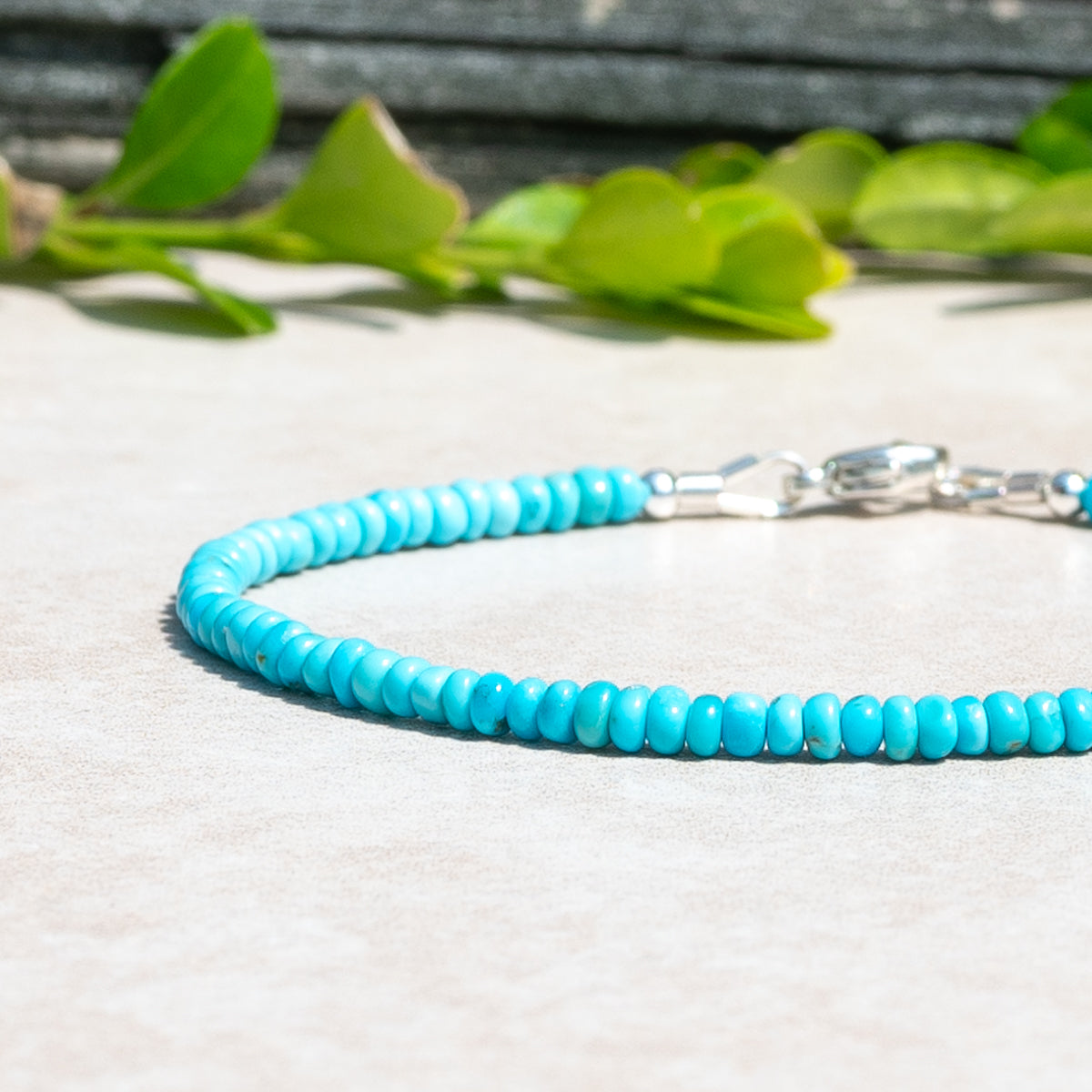 Sleeping Beauty Turquoise Gemstone Bracelet