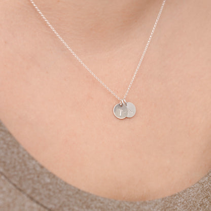 Personalized Sterling Silver Initial Necklace