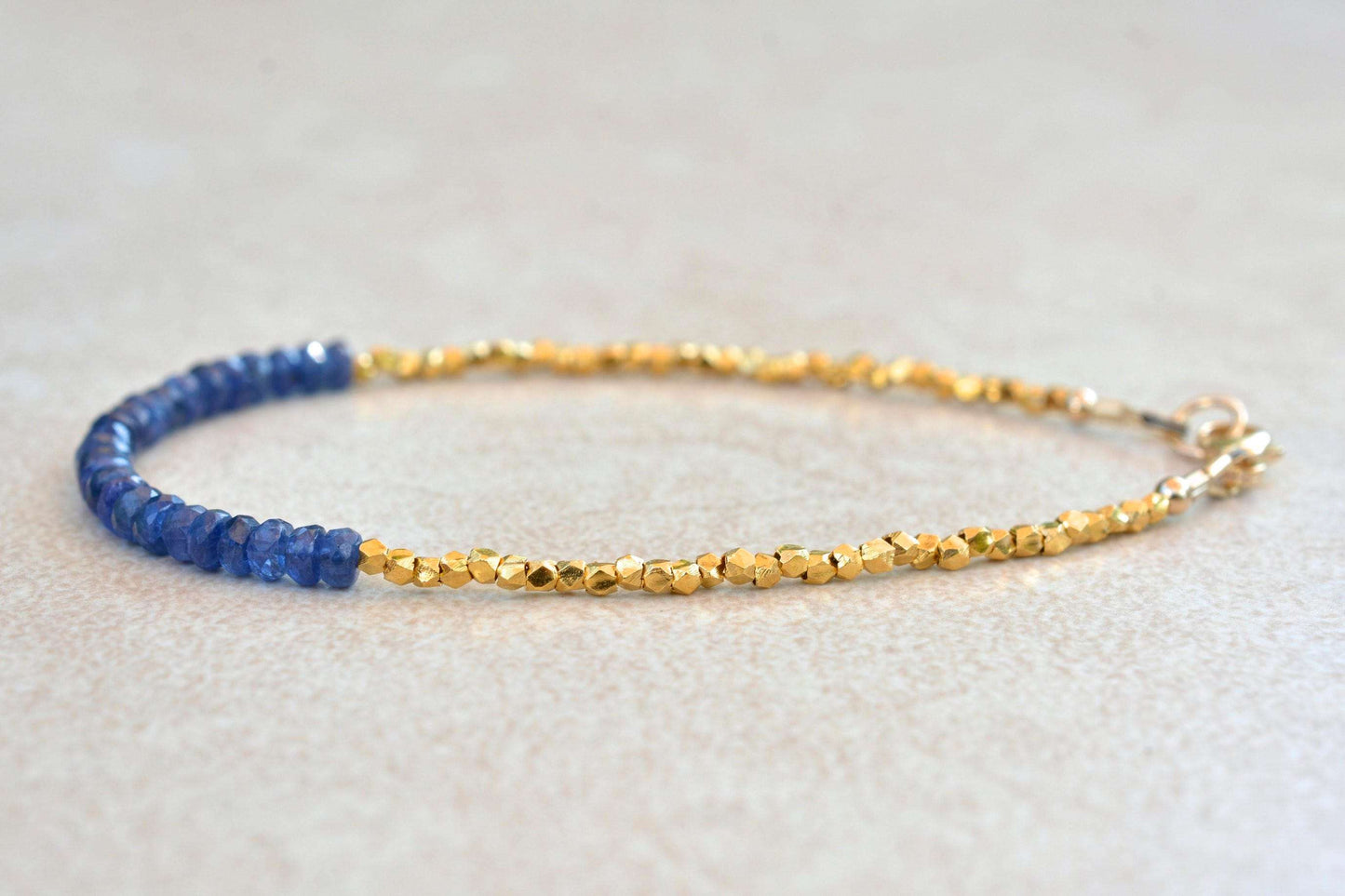 Sapphire Gemstone Bracelet | September Birthstone