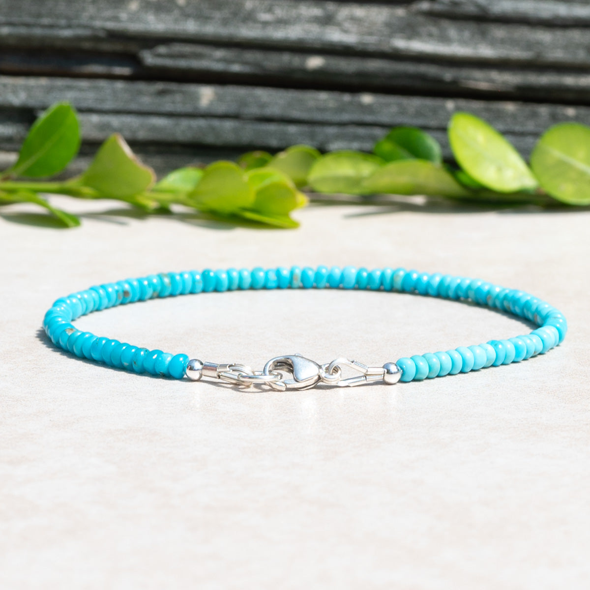 Sleeping Beauty Turquoise Gemstone Bracelet