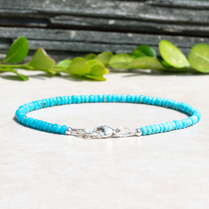 Sleeping Beauty Turquoise Gemstone Bracelet