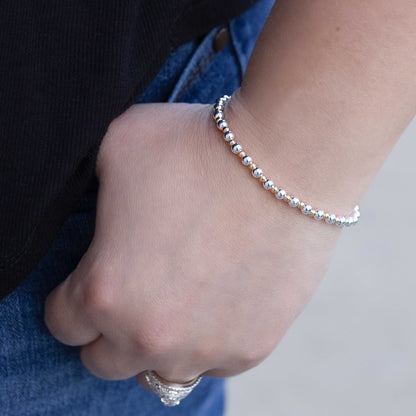 The Mixed Metals Everyday Bracelet Featuring Rose Gold, Gold and Sterling Silver