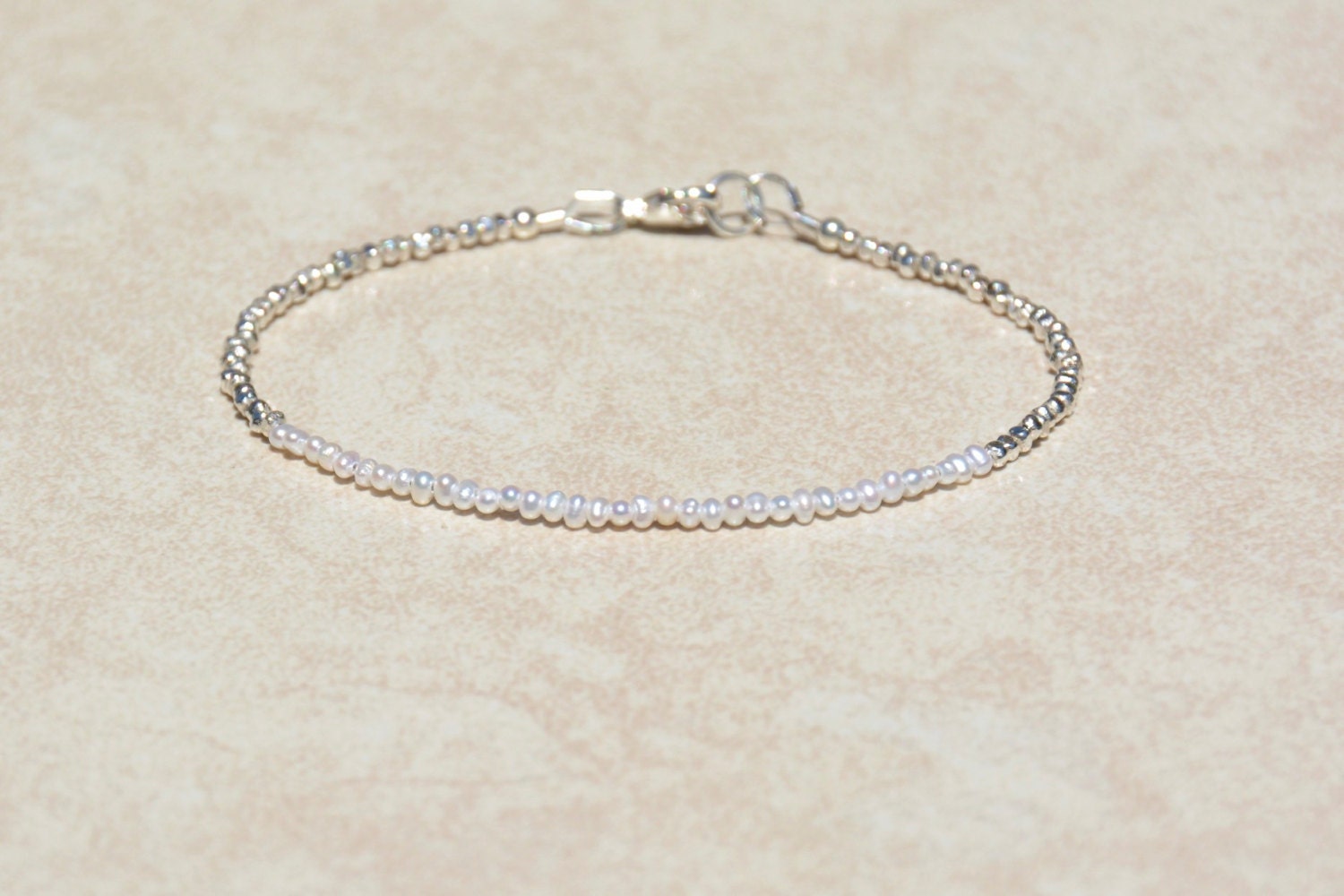 June Birthstone Freshwater Pearl Bracelet