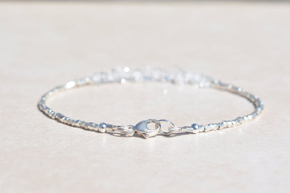 Herkimer Diamond Bracelet - Karen Hill Tribe Silver